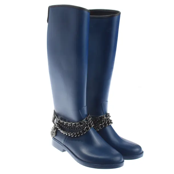 Boots, in Navy, Love Moschino