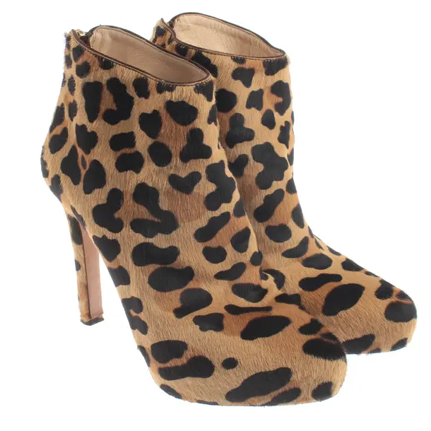 Ankle Boots, in Dark Brown, Prada