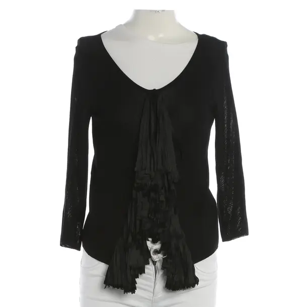 Strickjacke, in Schwarz, Viskose, Giambattista Valli