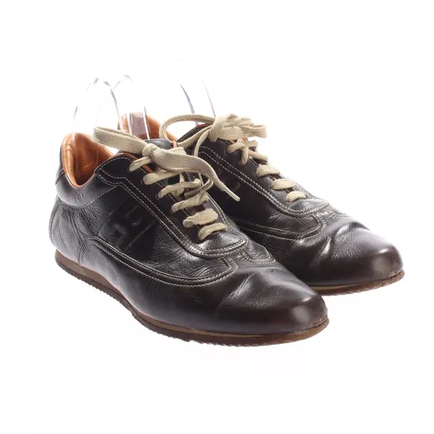 Sneaker, in Dunkelbraun, Hermès