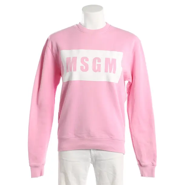 Sweatshirt, in Light Pink, Cotton, MSGM