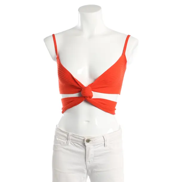 Top, in Dunkelorange, Viskose, The Attico