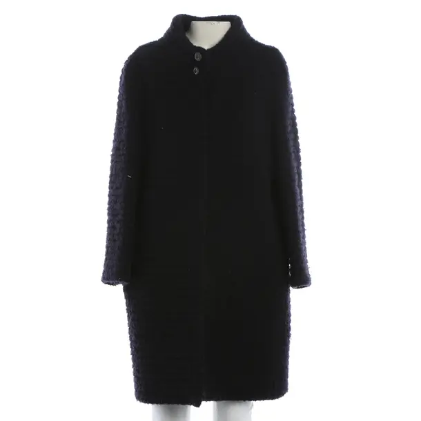 Mid-Season Coat, in Navy, Cashmere, Malo