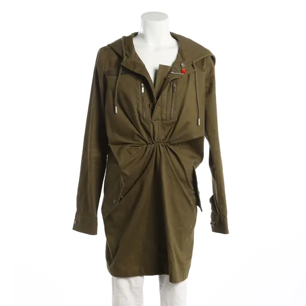 Summer Jacket, in Green, Cotton, Saint Laurent