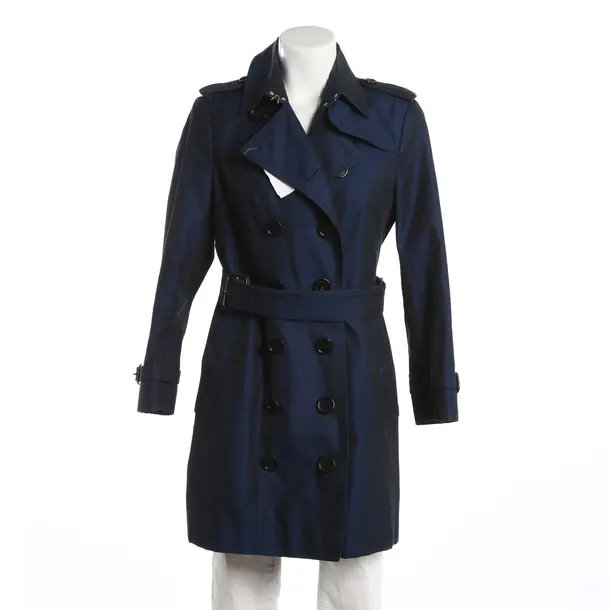Trench Coat, in Navy, Cotton, Burberry London