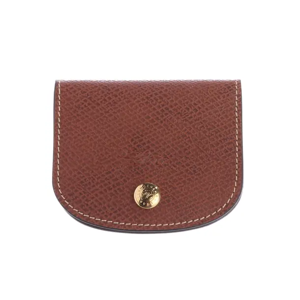 Custodia per schede, in Marrone, Pelle, Longchamp