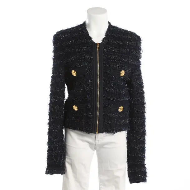 Blazer, in Navy, Viscose, Balmain