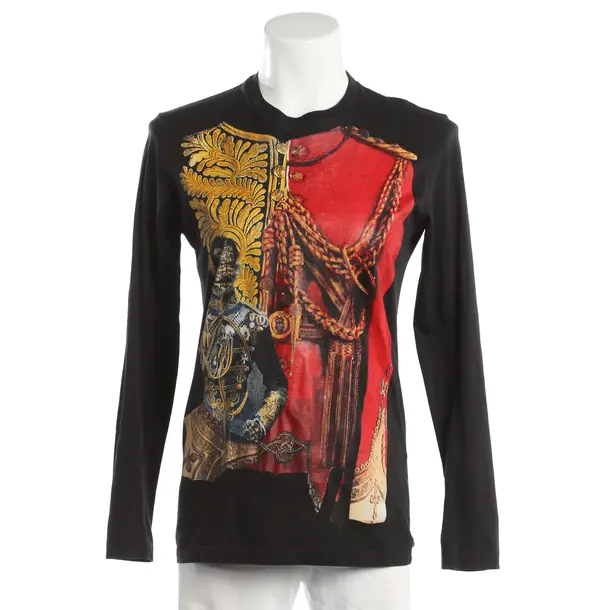Longsleeve, in Schwarz, Baumwolle, Dsquared