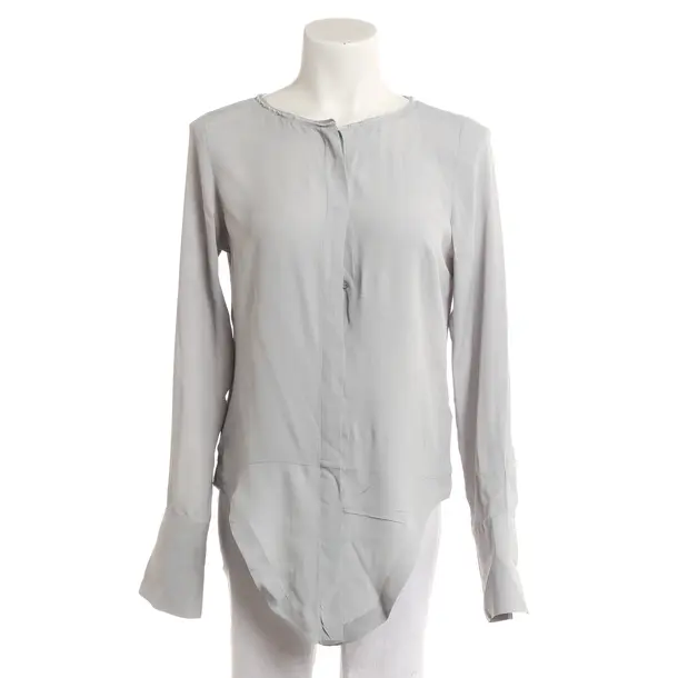 Blouse, in Light Gray, Viscose, Dondup
