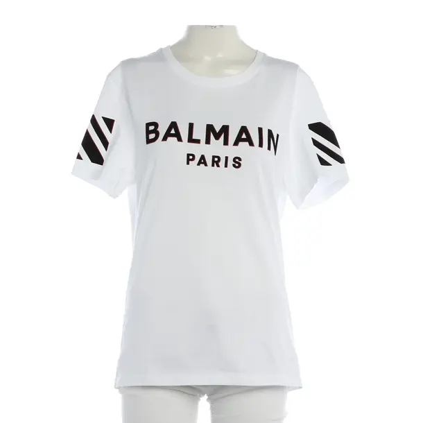 Shirt, in Weiß, Baumwolle, Balmain