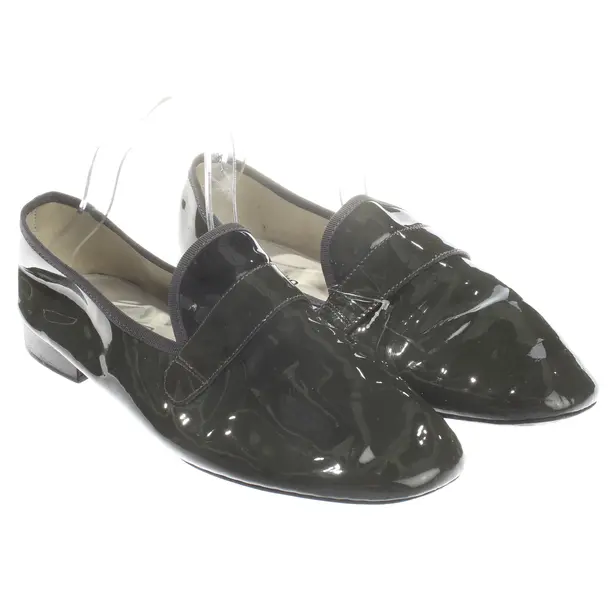 Loafers, in Dark Green, repetto