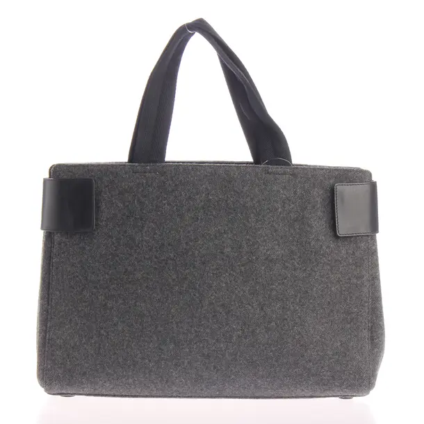 Shopper, in Dunkelgrau, Sonstiges Material, Prada