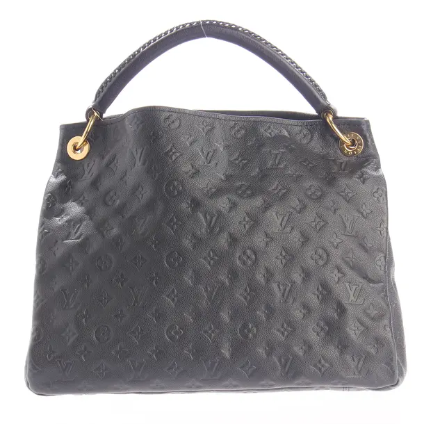 Schultertasche, in Schwarz, Canvas, Louis Vuitton