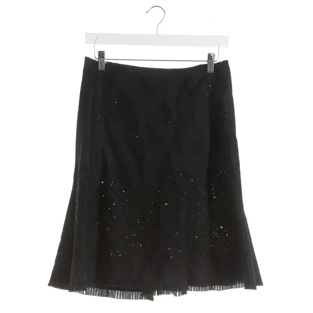 Skirt, in Black, Cotton, Prada