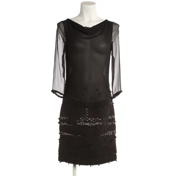 Cocktailkleid, in Schwarz, Viskose, Valentino