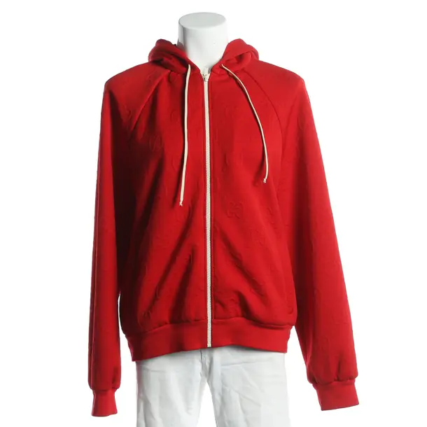 Hoodie, in Red, Polyester, Gucci