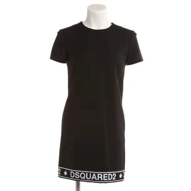Kleid, in Schwarz, Wolle, Dsquared