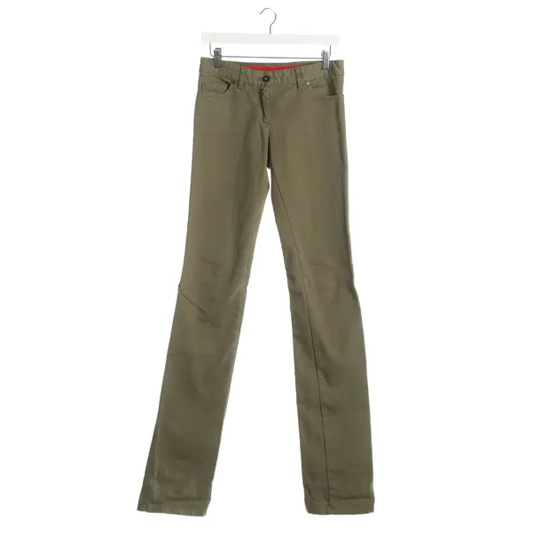 Jeans straight fit, in Verde oliva, Cotone, Alexander McQueen