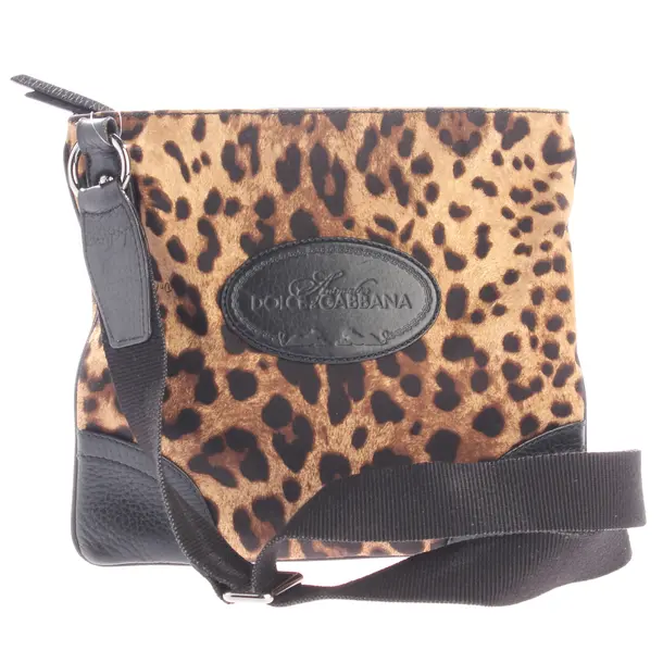 Schultertasche, in Braun, Viskose, Dolce & Gabbana