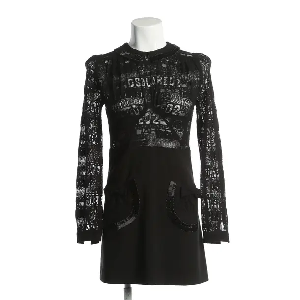 Dress, in Black, Polyester, Dsquared