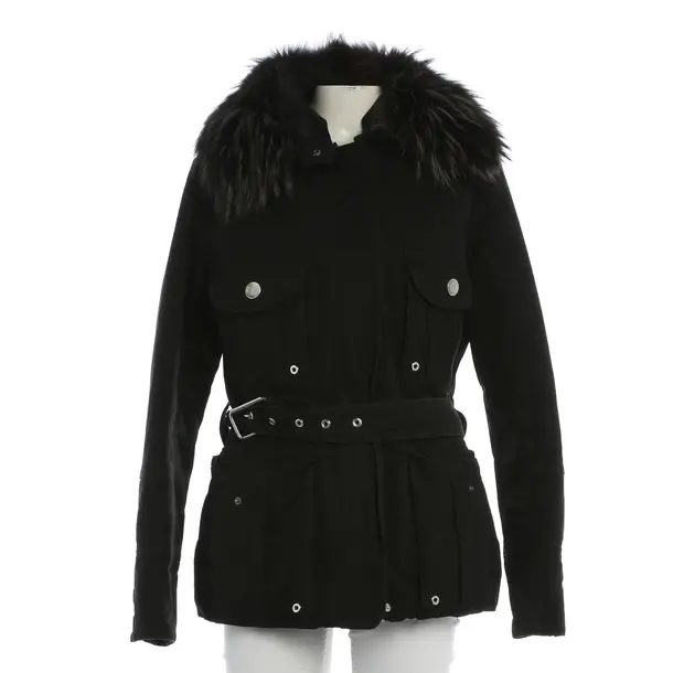 Wintermantel, in Schwarz, Baumwolle, Moncler
