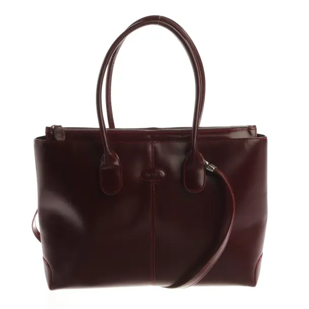 Shoulder Bag, in Bordeaux, Leather, Tod´s