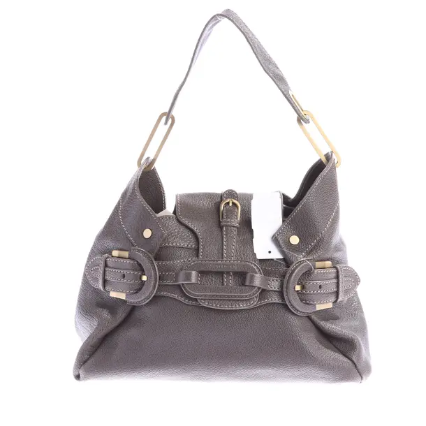 Schultertasche, in Braun, Leder, Jimmy Choo
