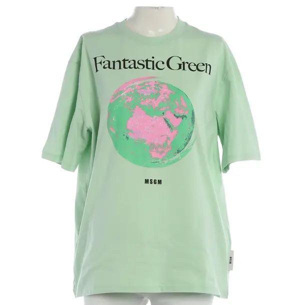 Shirt, in Grün, Baumwolle, MSGM