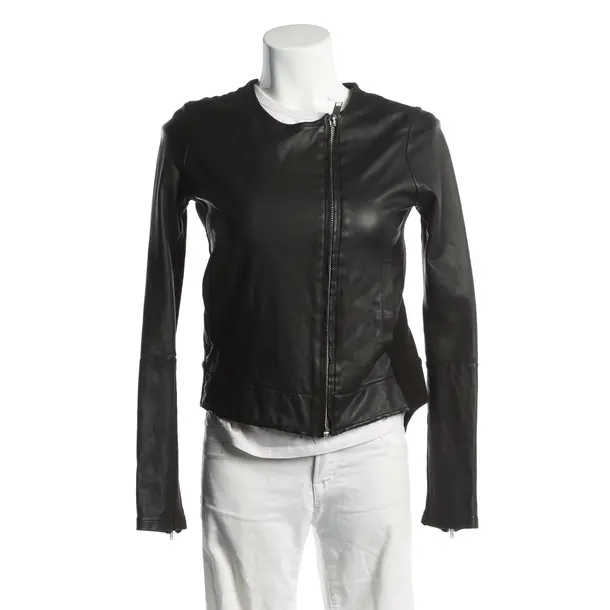 Lederjacke, in Schwarz, Leder, Maison Martin Margiela