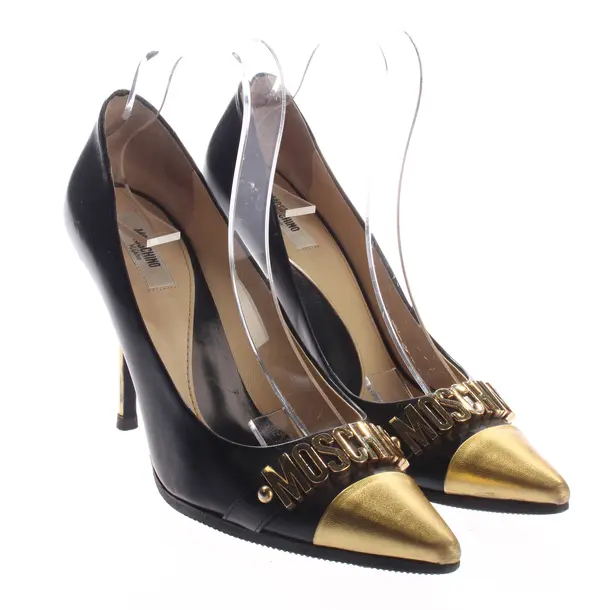 Pumps, in Schwarz, Moschino