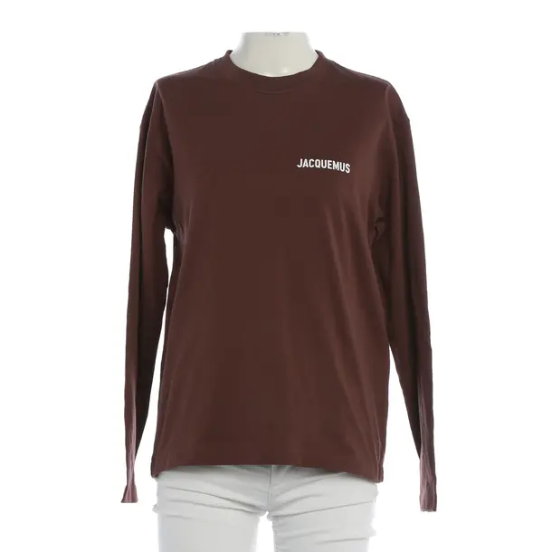 Longsleeve, in Braun, Baumwolle, Jacquemus