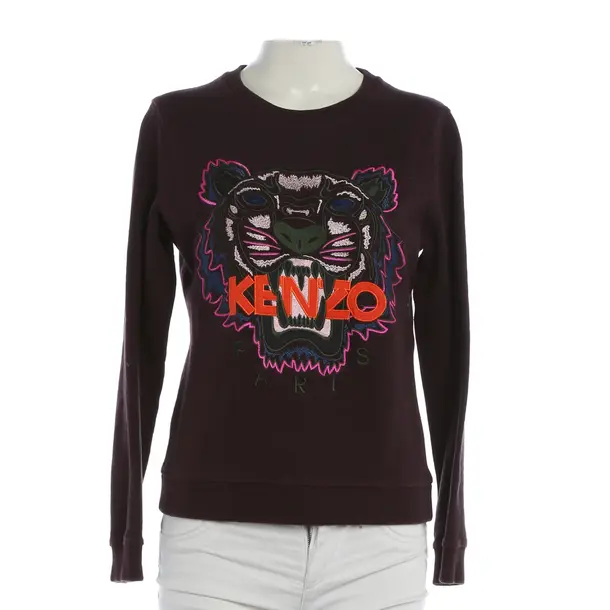 Sweatshirt, in Bordeaux, Baumwolle, Kenzo