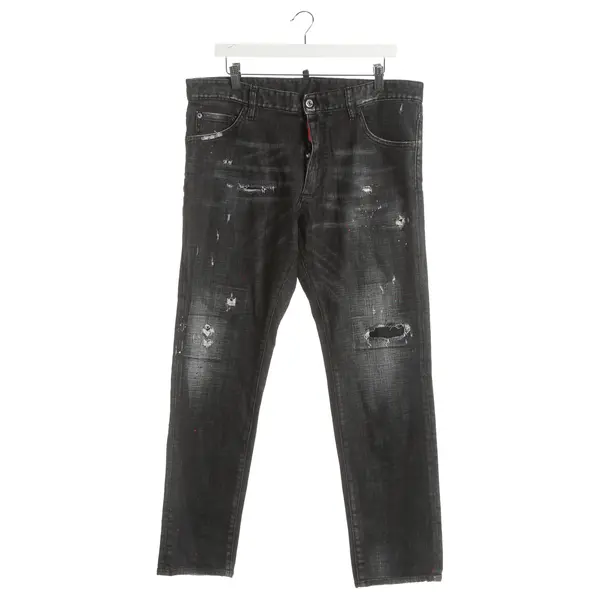 Jeans slim fit, in Grigio scuro, Cotone, Dsquared