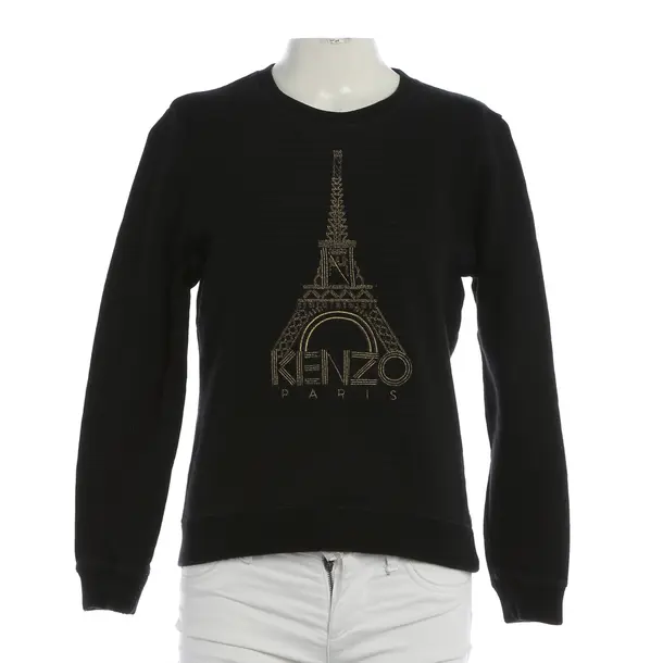 Sweatshirt, in Schwarz, Baumwolle, Kenzo