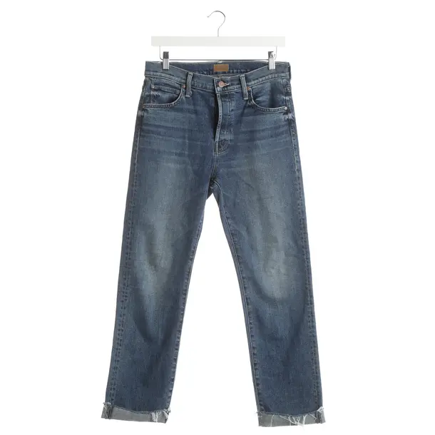 Jeans slim fit, in Blu, Cotone, Madre