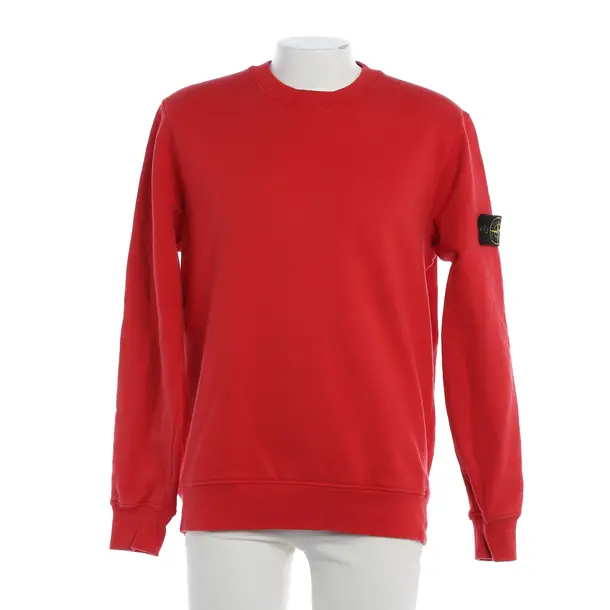 Sweatshirt, in Rot, Baumwolle, Stone Island