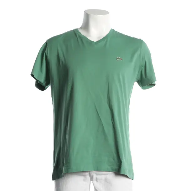 T-Shirt, in Green, Cotton, Lacoste