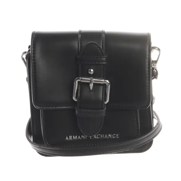Cross Body Bag, in Black, Leather, Armani Exchange