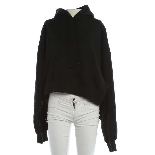 Hoodie, in Schwarz, Baumwolle, Wardrobe.NYC