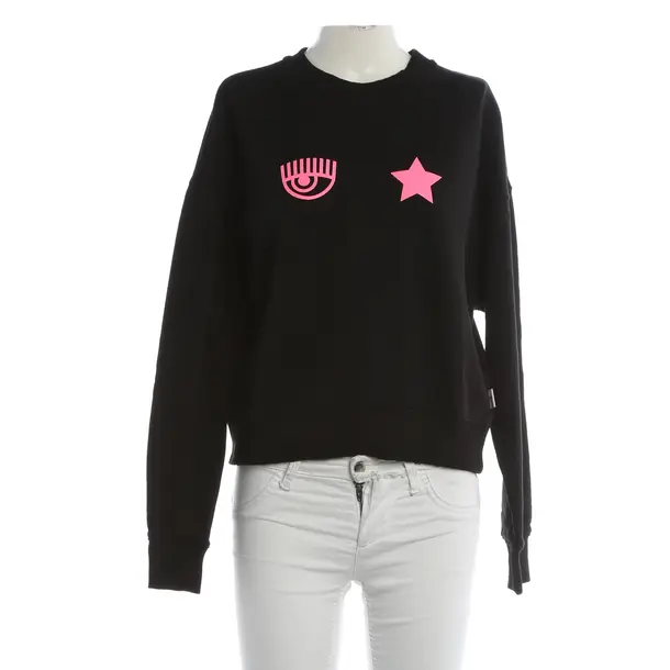 Sweatshirt, in Black, Cotton, Chiara Ferragni