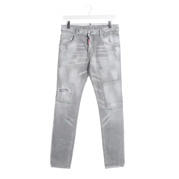 Jeans Slim Fit, in Hellgrau, Baumwolle, Dsquared
