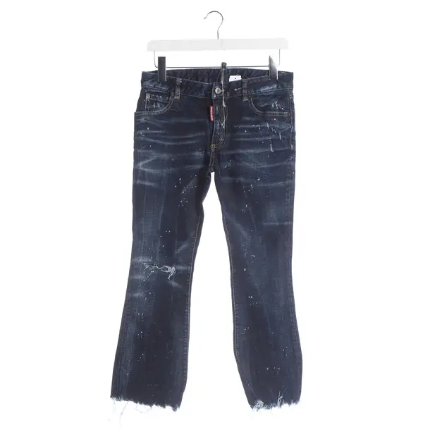 Jeans Flared, in Navy, Baumwolle, Dsquared