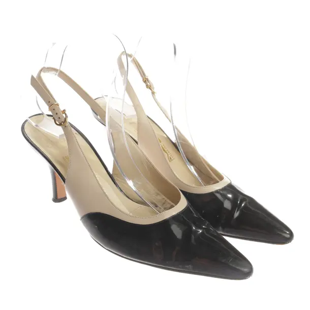 Slingbacks, in Beige, Salvatore Ferragamo