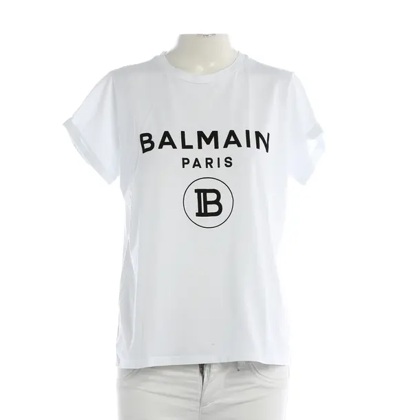 Shirt, in Weiß, Baumwolle, Balmain