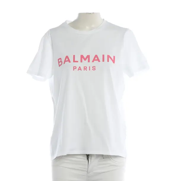 Shirt, in Weiß, Baumwolle, Balmain