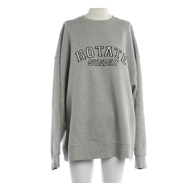 Felpa, in Grigio, Cotone, Ruotare Birger Christensen