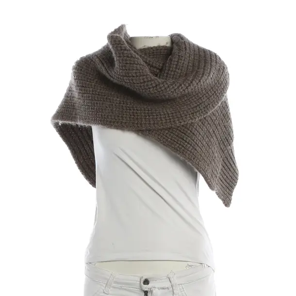Scarf, in Brown, Wool, Dolce & Gabbana
