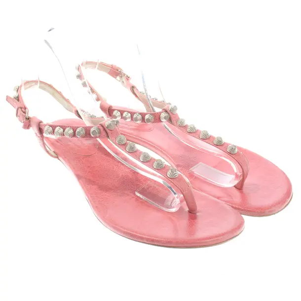 Strappy Sandals, in Light Red, Balenciaga