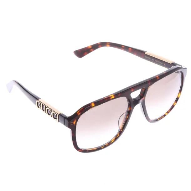 Sonnenbrille, in Braun, Kunststoff, Gucci