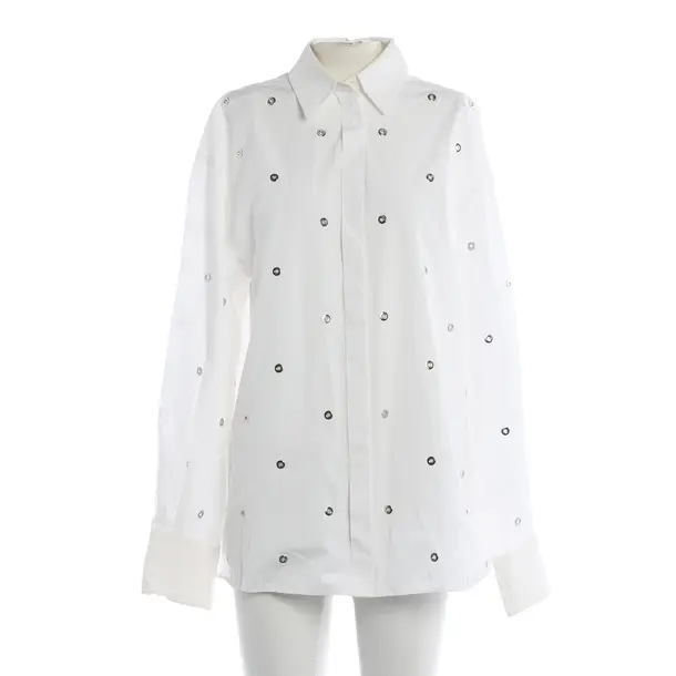Bluse, in Weiß, Baumwolle, Sportmax